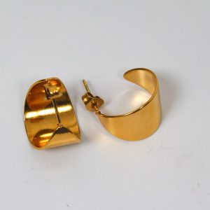 Boucles Créoles demi cercle